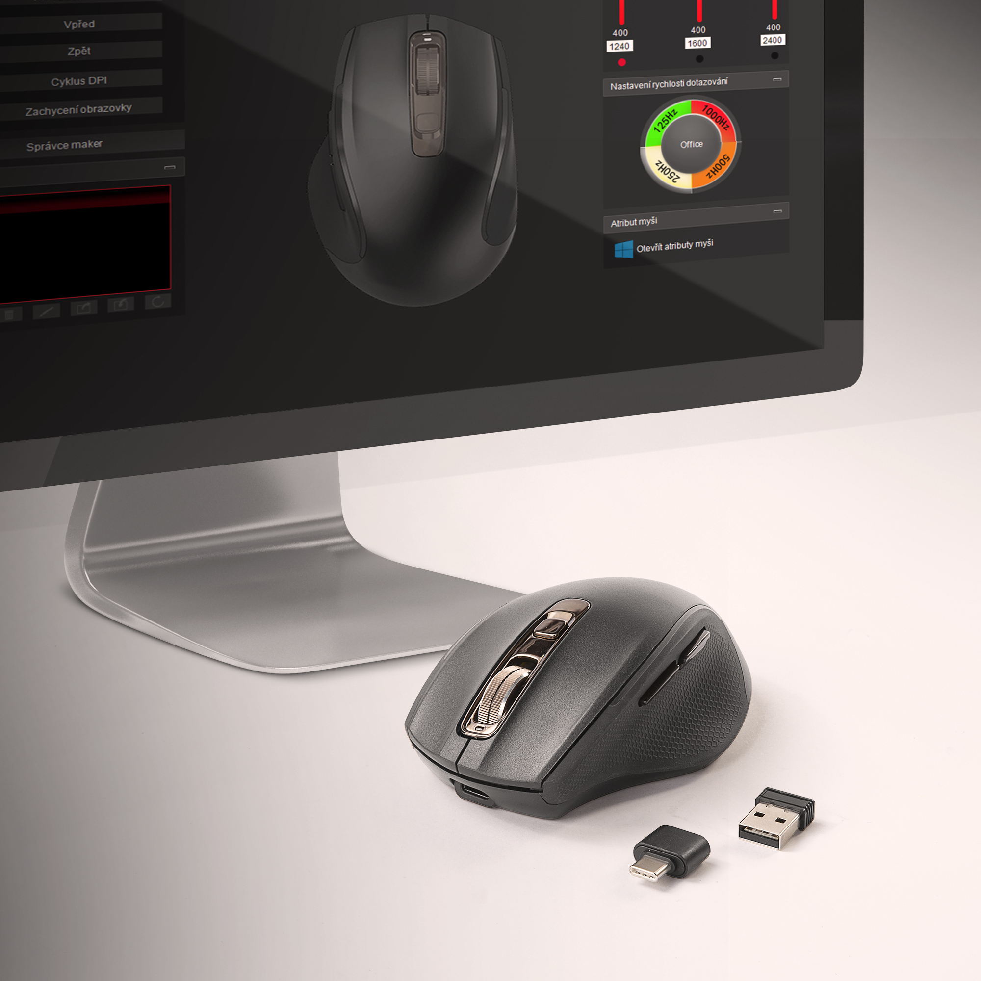 Fully programmable buttons including macros