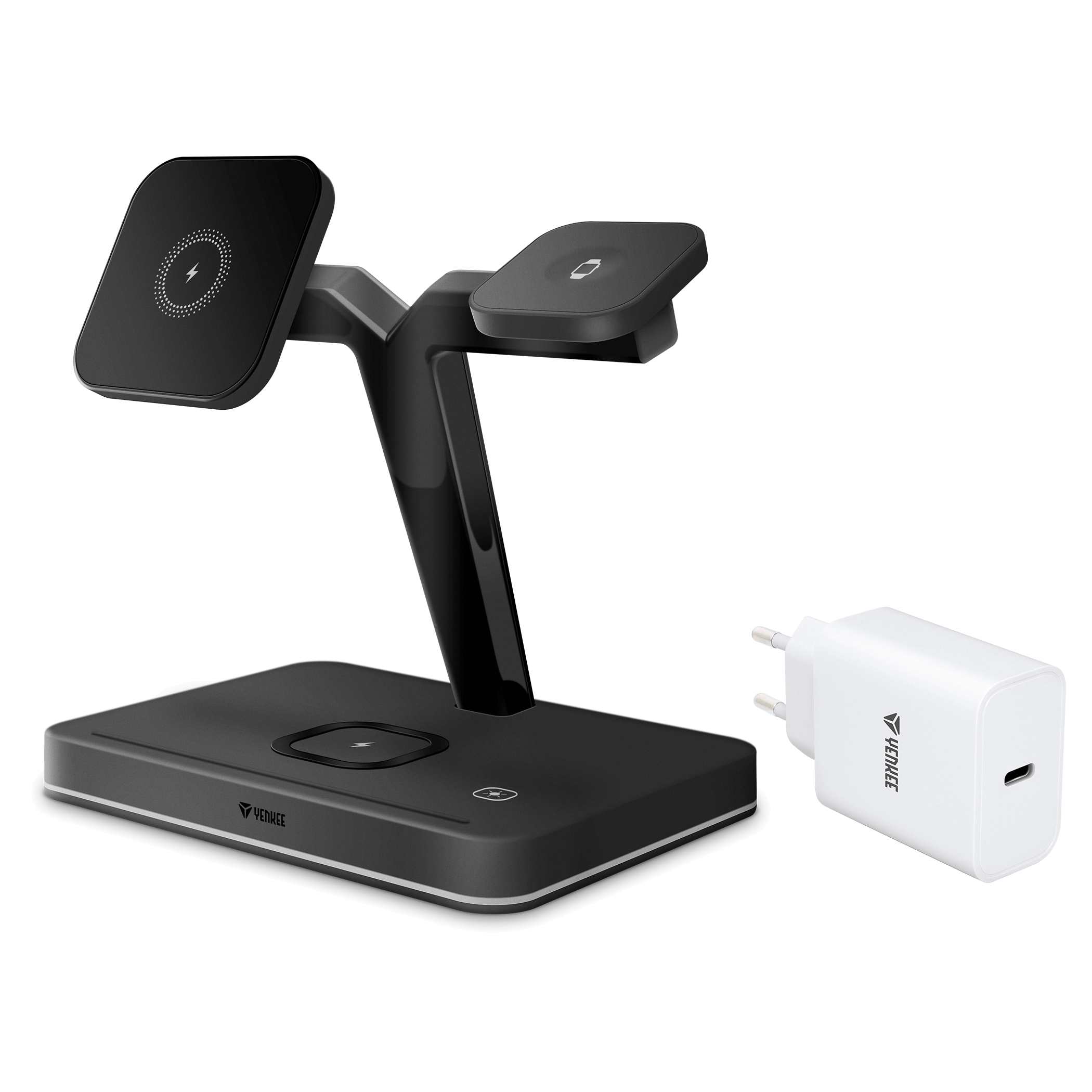 3v1 Magnet Wireless Charging Station YAC 5320 Yenkee 3v1-magnet-wireless-charging-station-yac-5320-yenkee