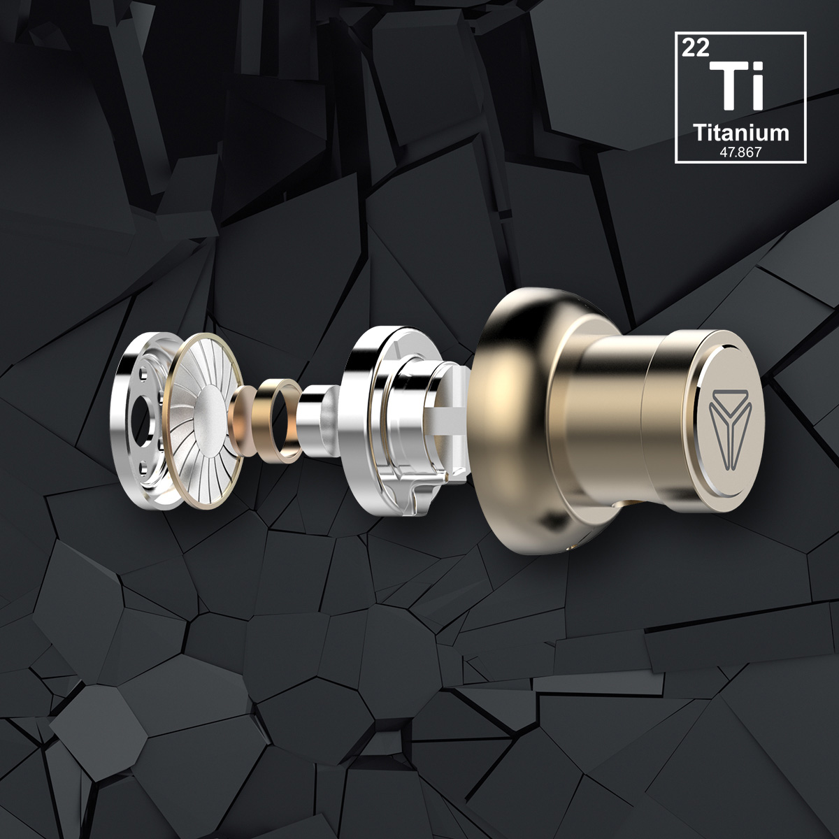 Titanium components