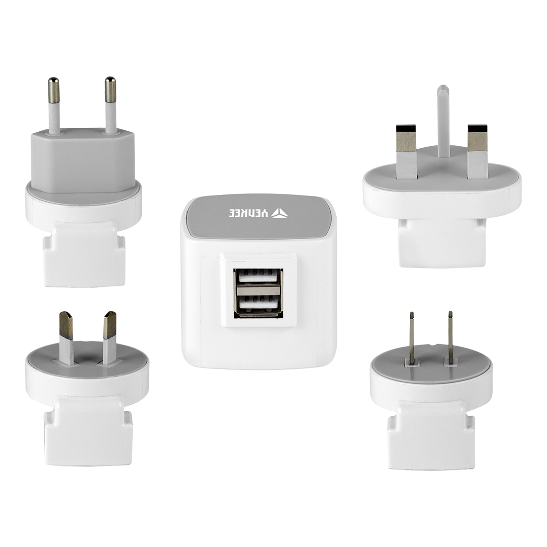 universal travel usb charger YAT 202